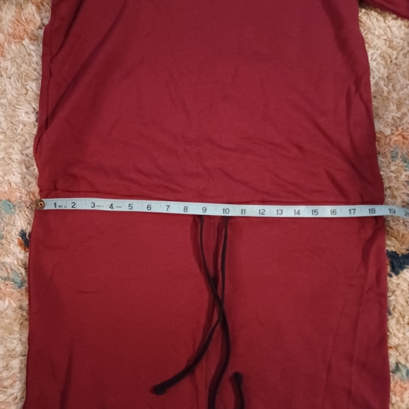 Drawstring Dress • LA Relaxed Brand • Made in USA • Hemp & Cotton • M - Picture 6 of 11